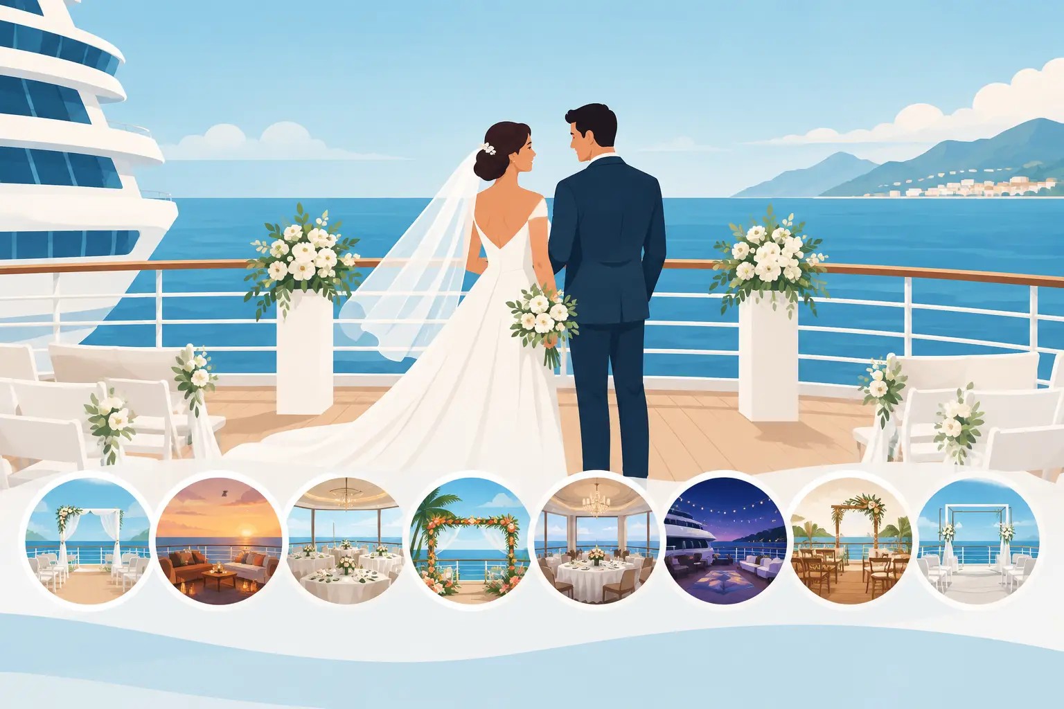 8 Best Wedding Cruise Venues for Every Style