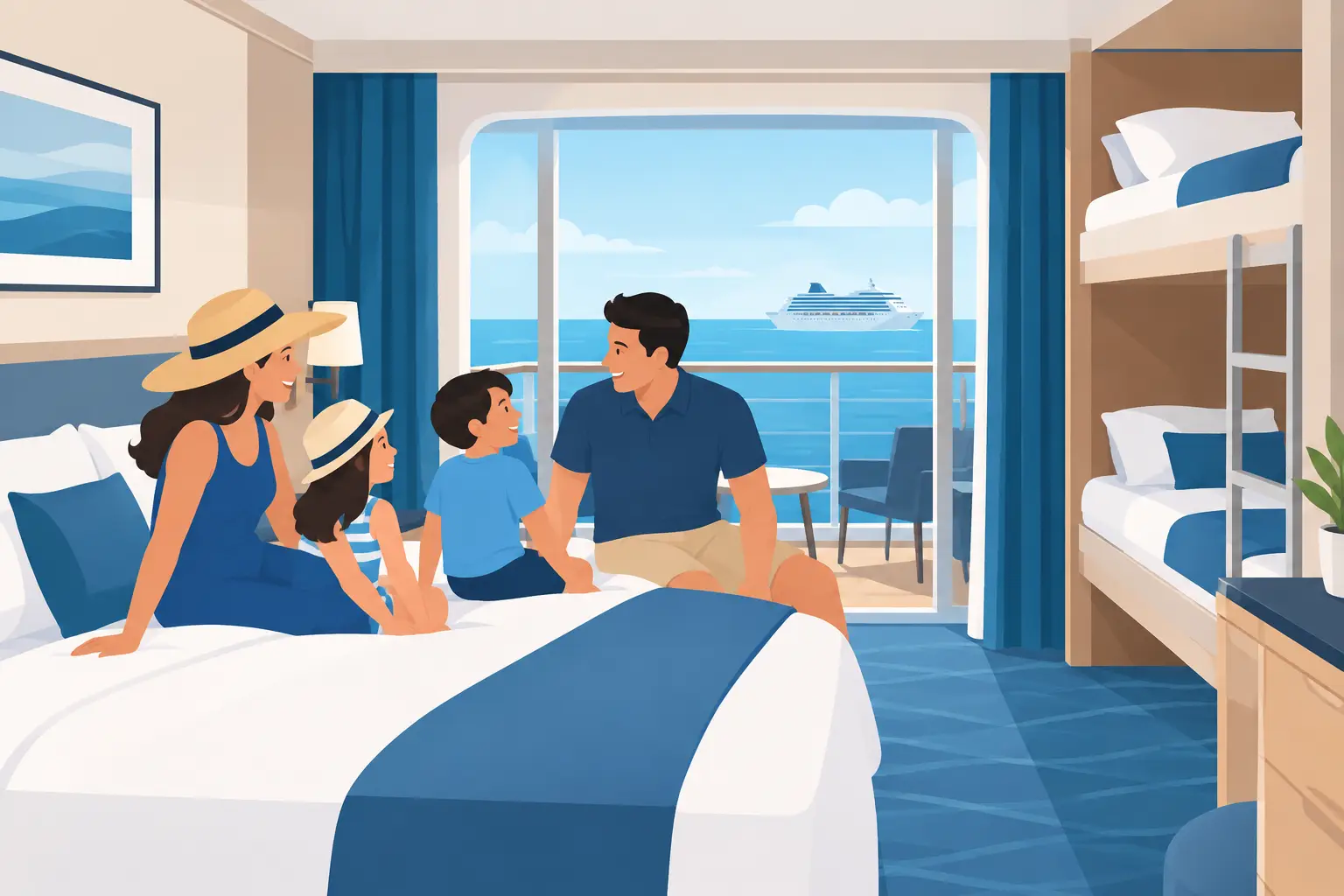 Can Families Share Cruise Cabins? What to Know